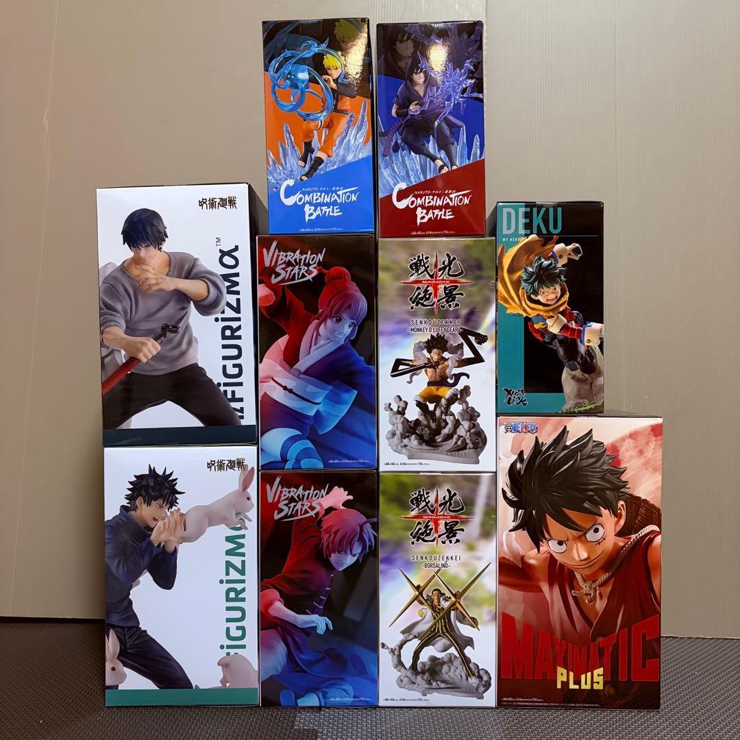 ジャンプ作品のフィギュア10体セット　2月2週目プライズフィギュアセット