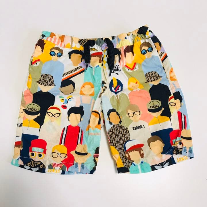 FENDI モンスター　トップス　総柄　パンツ　80〜90 フェンディ　キッズ