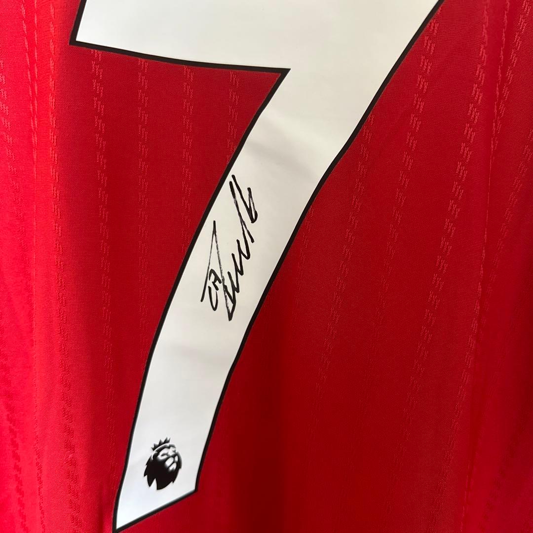 【超レア】ロナウド ユニフォーム直筆サイン 証明書付 マンチェスターユナイテッド