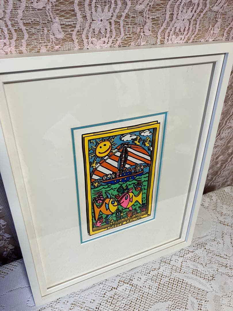 JAMES RIZZI 3Dアート「SMOOTH SAILING」