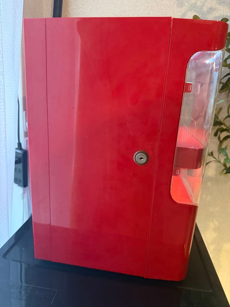 【最終値下げ】マサオコーポレーション 自動販売機型保冷庫(赤) MSO-016R