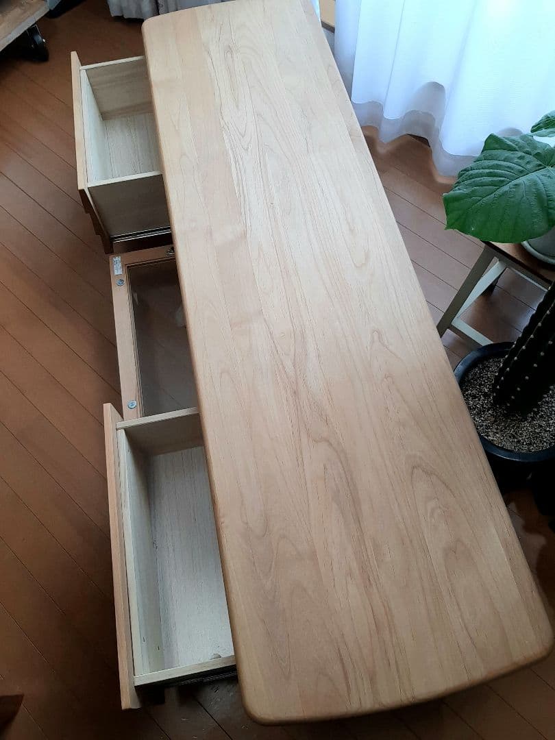 【美品】天然木　テレビ台　ISSEIKI