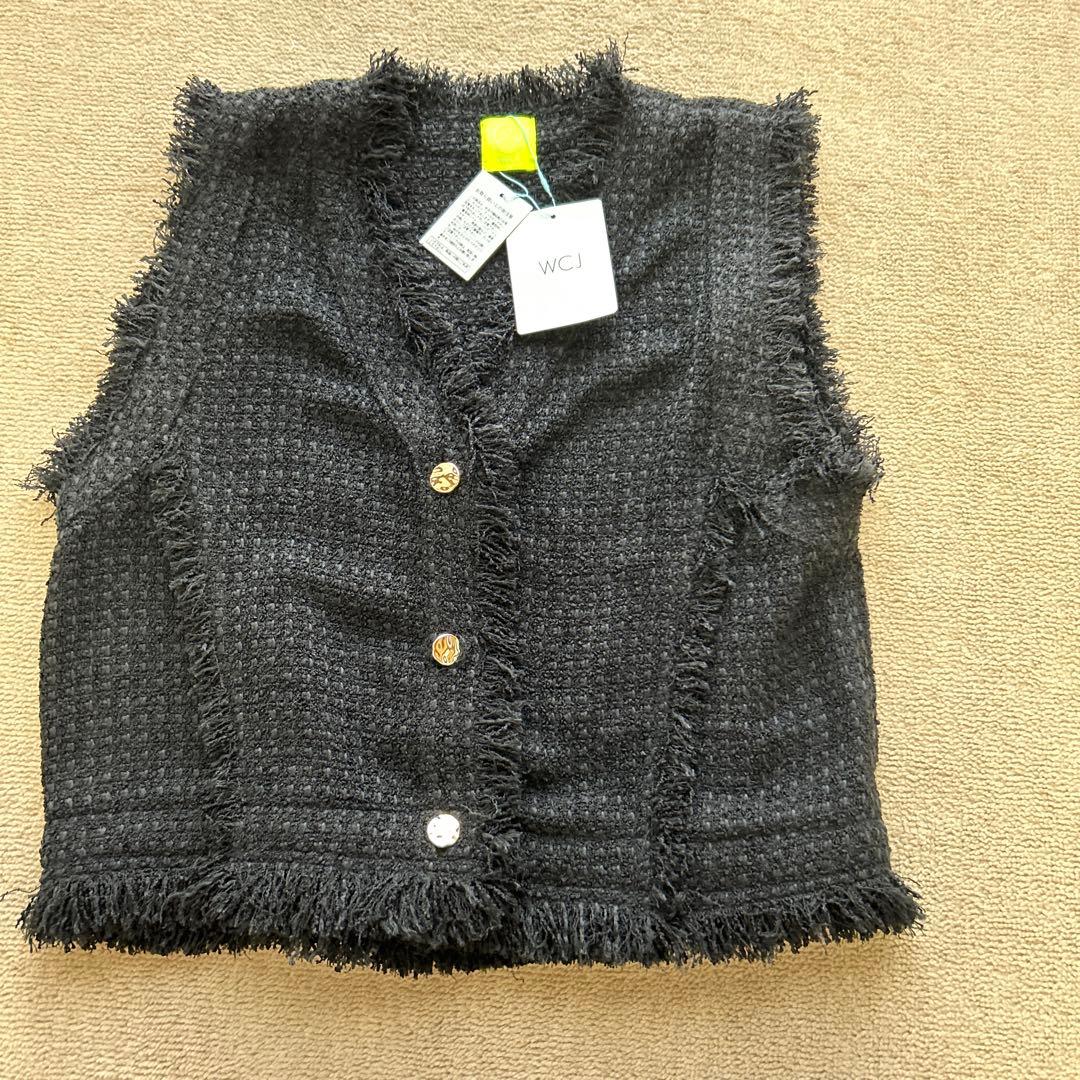 wcj フリンジベスト⭐︎若槻千夏　タグ付き