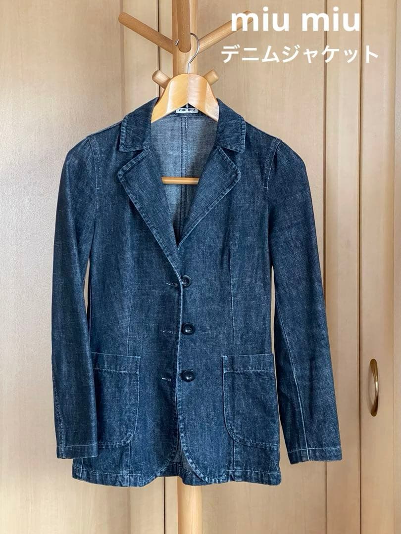 Miumiu ミュウミュウデニムジャケット