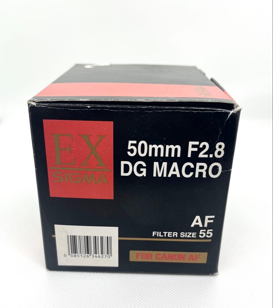 SIGMA 単焦点マクロレンズ 50mm F2.8 DG MACRO キャノン用