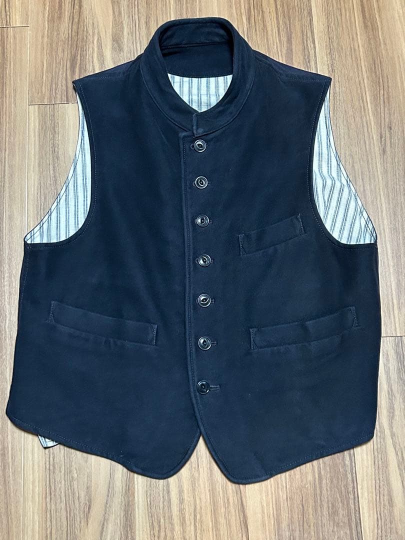 ノ*リ様 45R コットンフランネルの908スタンドベスト