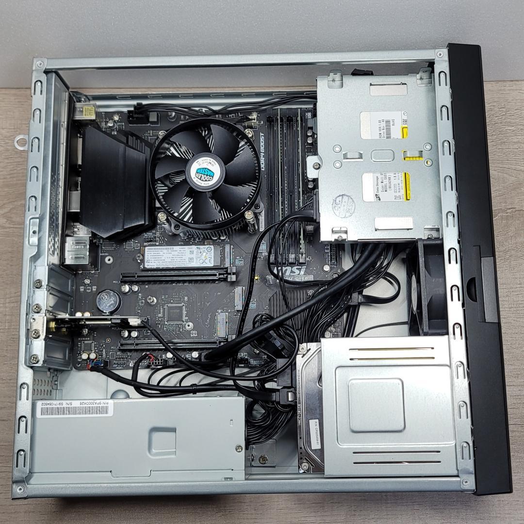 Corei5 9600K／無線LAN内蔵／16GB／SSD256G／HDD1TB