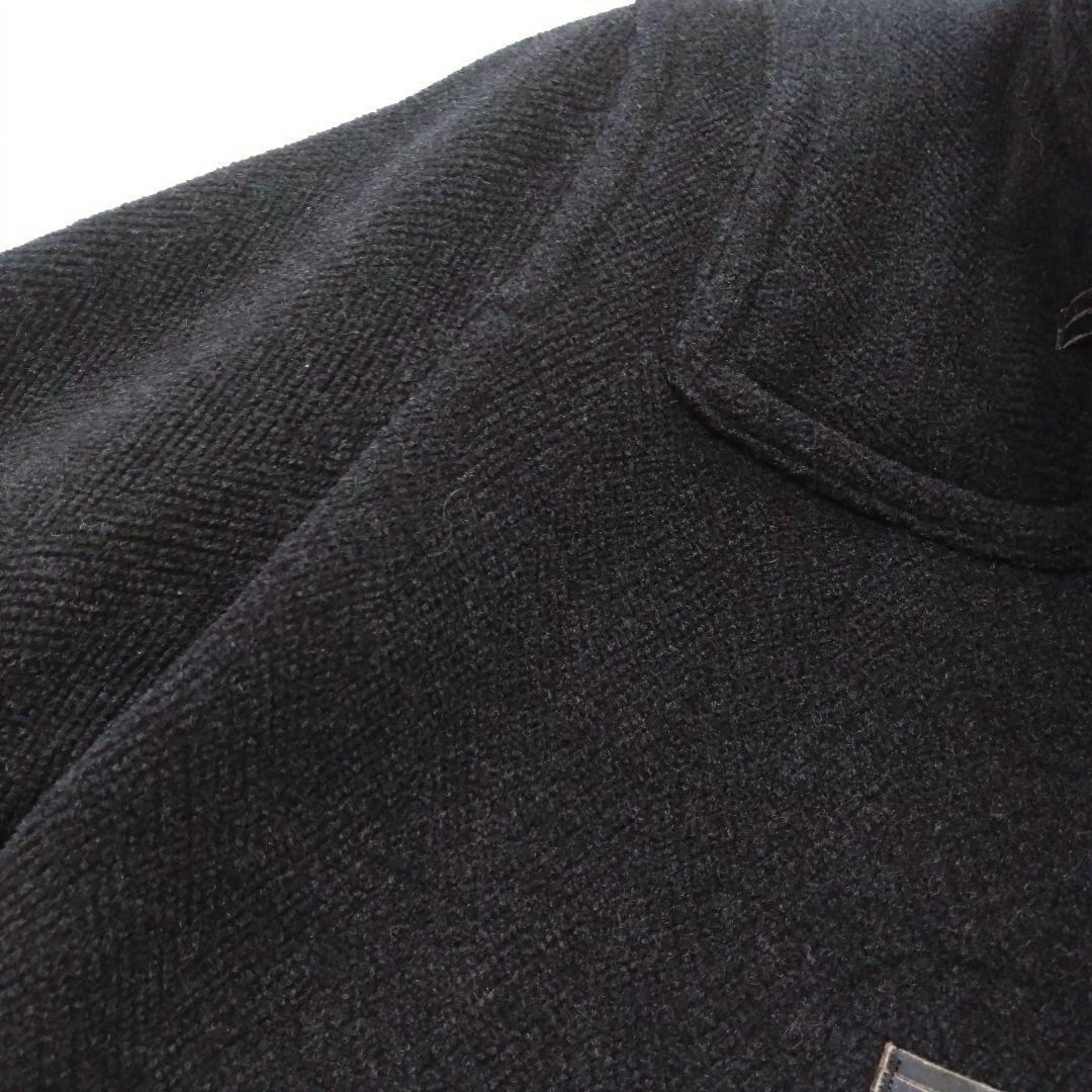 ニューヨーカー ダッフルコート ムーアブルック ヘリンボーン グレー M相当