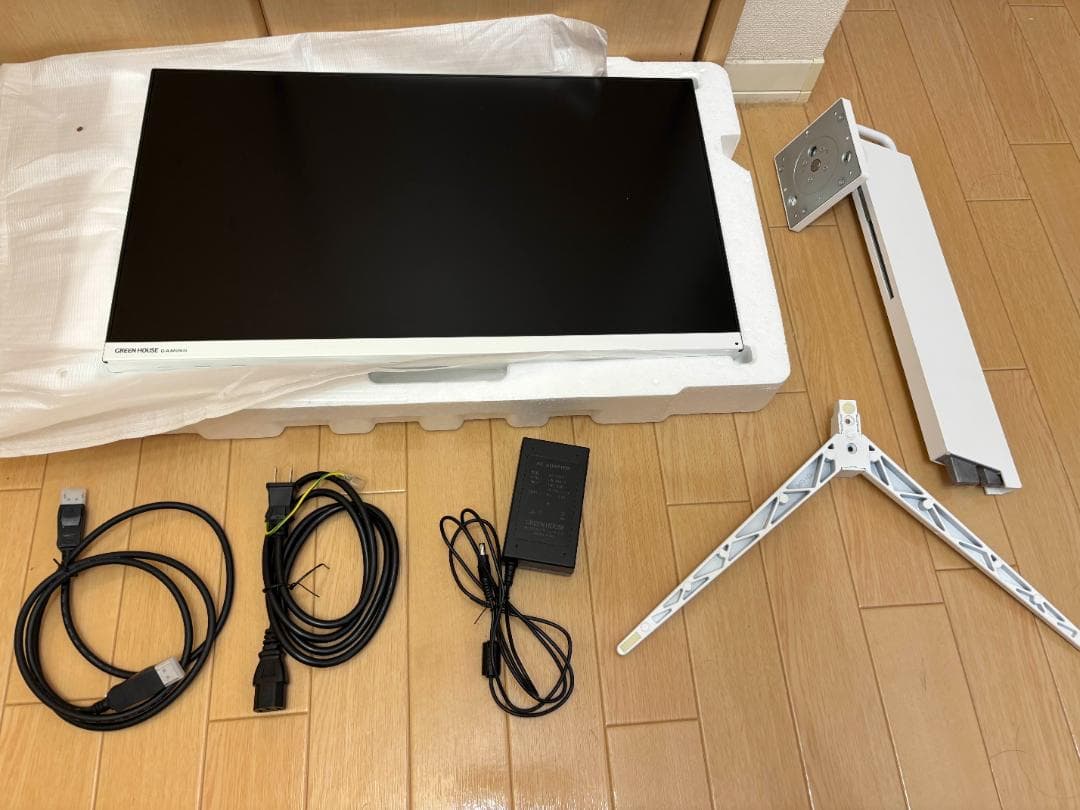 GREEN HOUSE 23.8インチ 144Hz GH-ELCG238A-WH