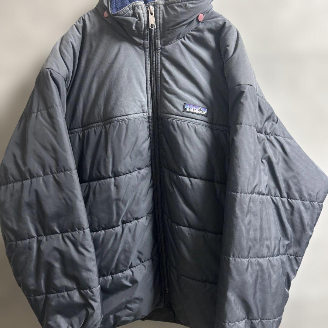patagonia グレー ファイヤーボールジャケット キッズ12