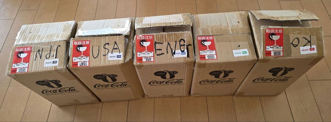 コカ・コーラ　ロンドンオリンピック ビートタオル　5種セット