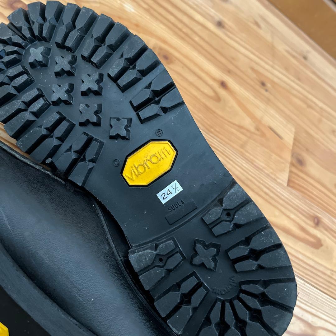 安藤製靴　チロリアンシューズ　黒