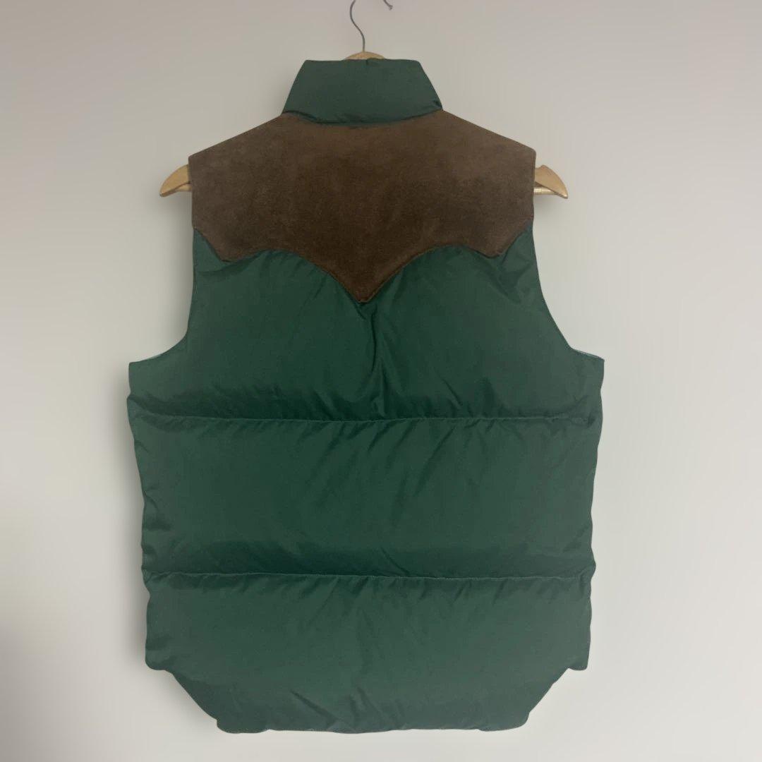 【Rocky Mountain】ダウンベスト ロッキーマウンテン レザー