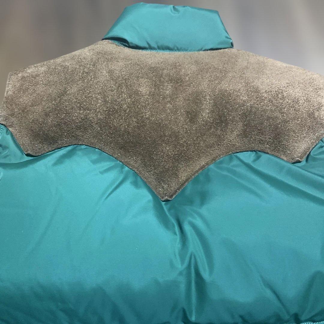 【Rocky Mountain】ダウンベスト ロッキーマウンテン レザー