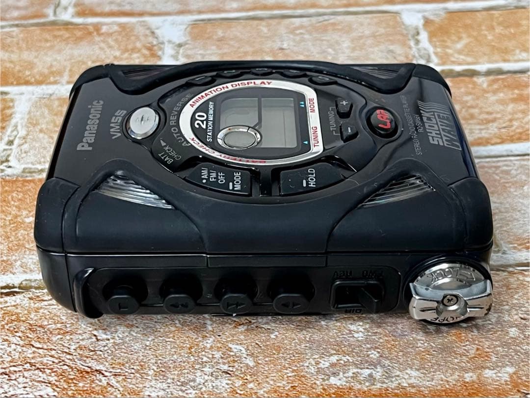 【整備品】Panasonic SHOCKWAVE RQ-SW66V 漆黒