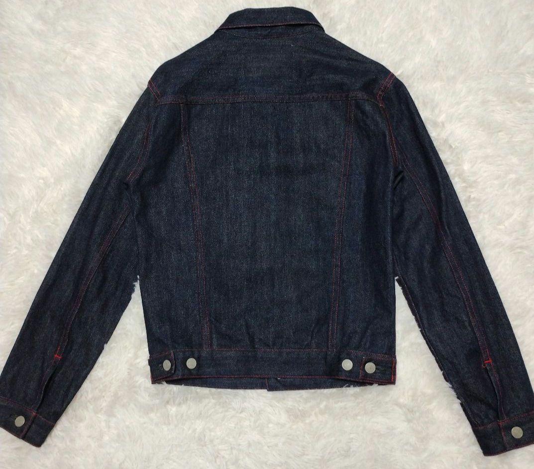 【美品】児島ジーンズ× ラガービール　コラボ　デニムジャケット　L