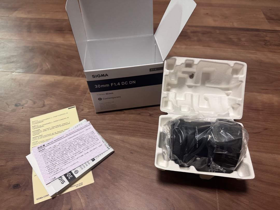 【新品未使用】SIGMA 30mm F1.4 DC DN FOR Z Mount