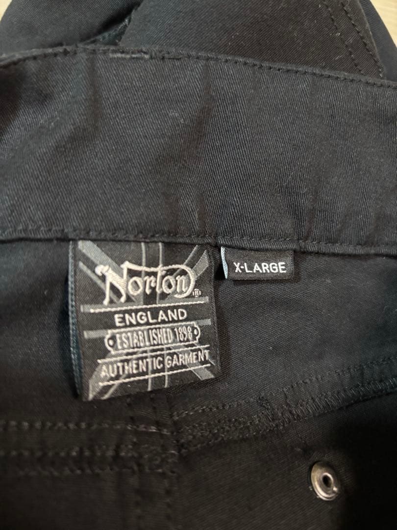 未使用タグ付き　Norton　東京リベンジャーズコラボ　ストレッチパンツXL 黒