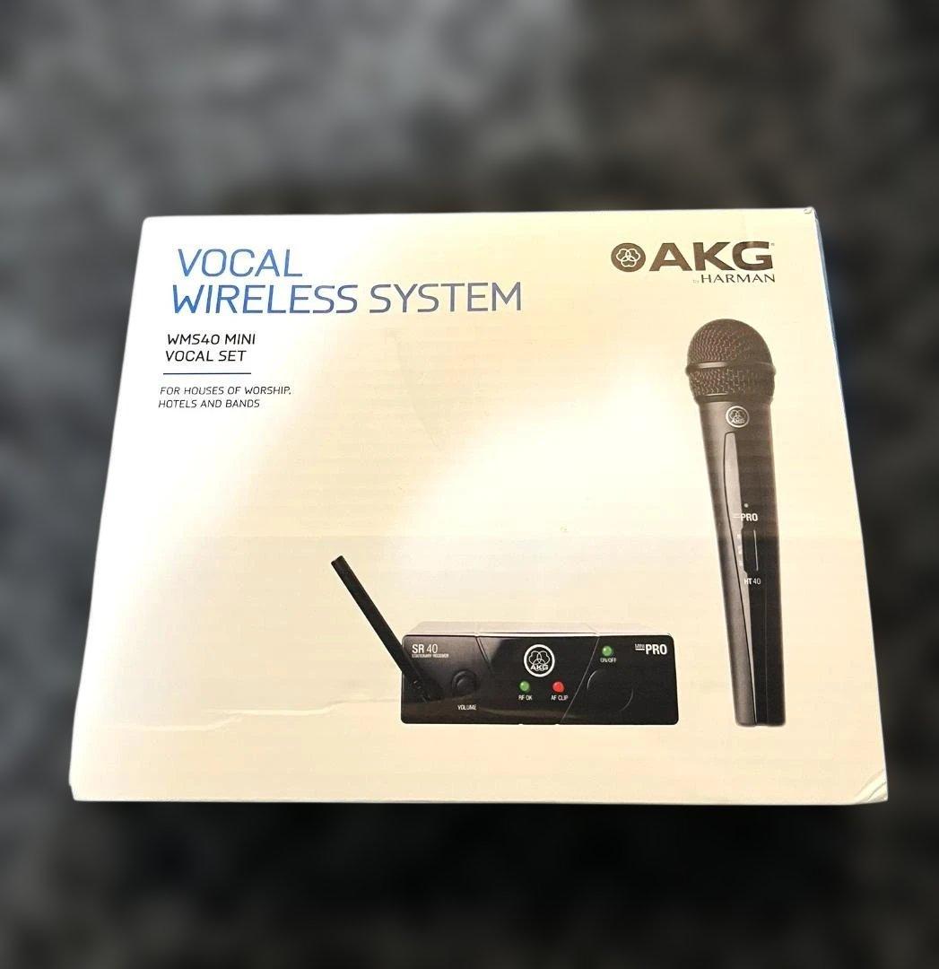 k*u様 AKG WMS40 PRO MINI VOCAL SET ワイヤレスマ