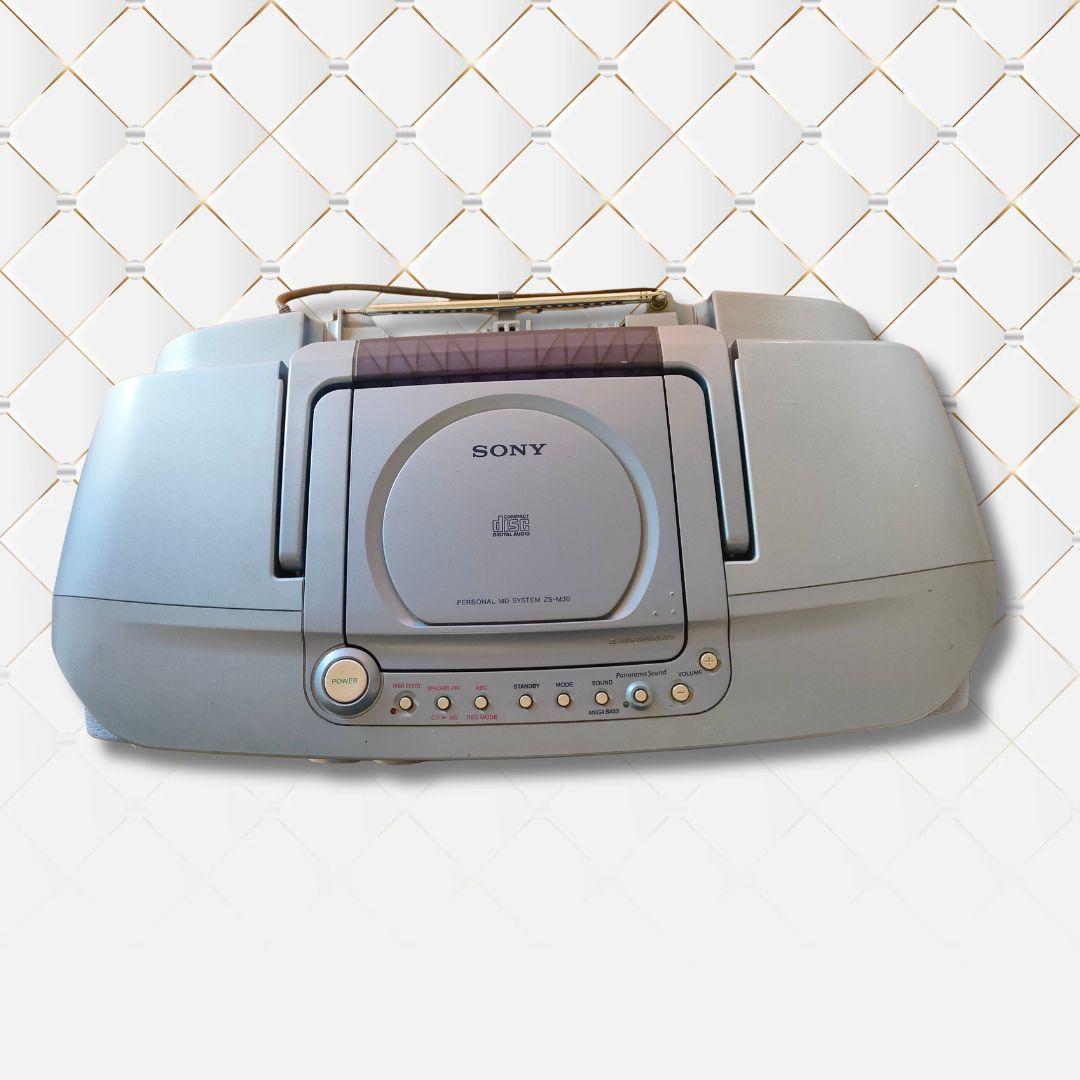 【説明書付・動作OK】SONY CD/MDプレーヤー CD15枚