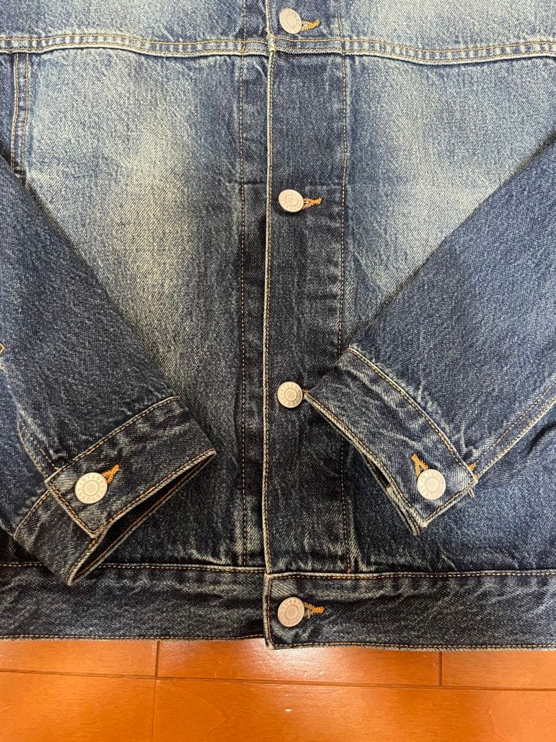 25秋冬 新作 STUSSY デニム トラッカー ジャケット S ジージャン