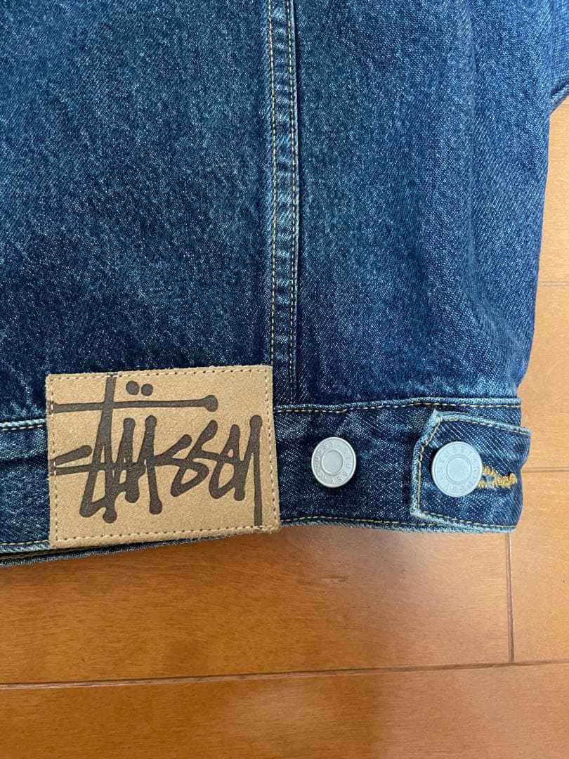 25秋冬 新作 STUSSY デニム トラッカー ジャケット S ジージャン