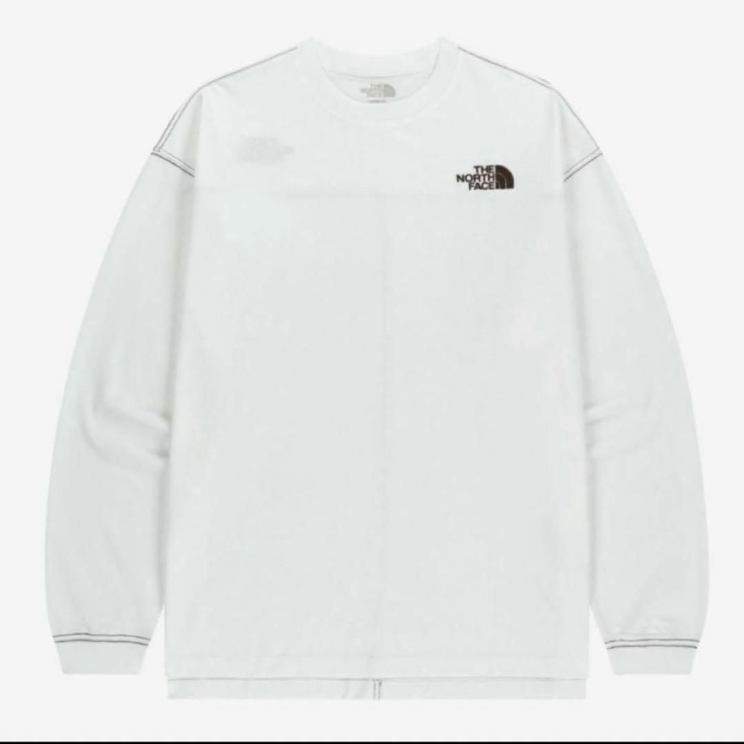 【韓国限定】THENORTHFACEホワイト ロンT L新品