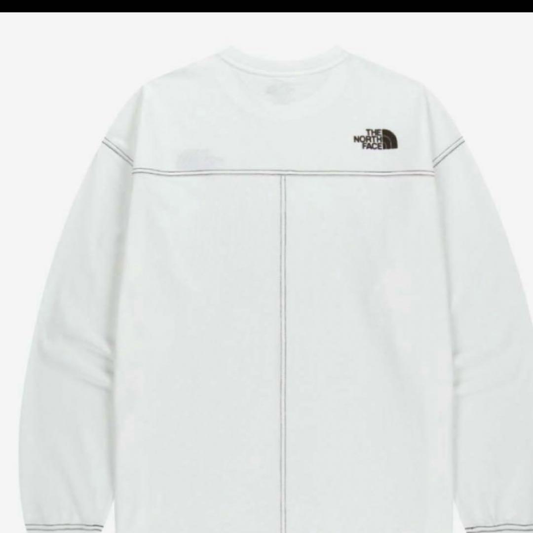 【韓国限定】THENORTHFACEホワイト ロンT L新品