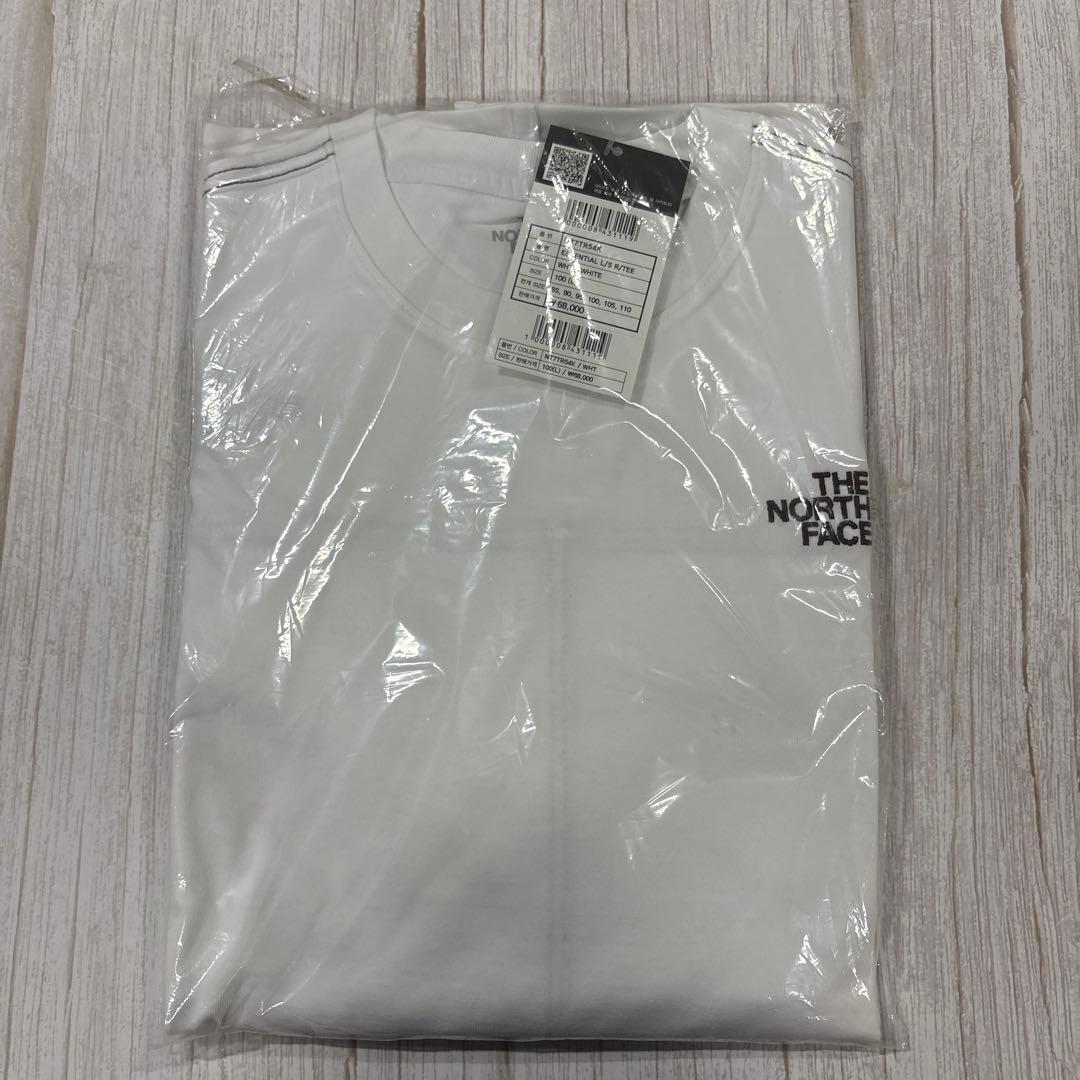 【韓国限定】THENORTHFACEホワイト ロンT L新品