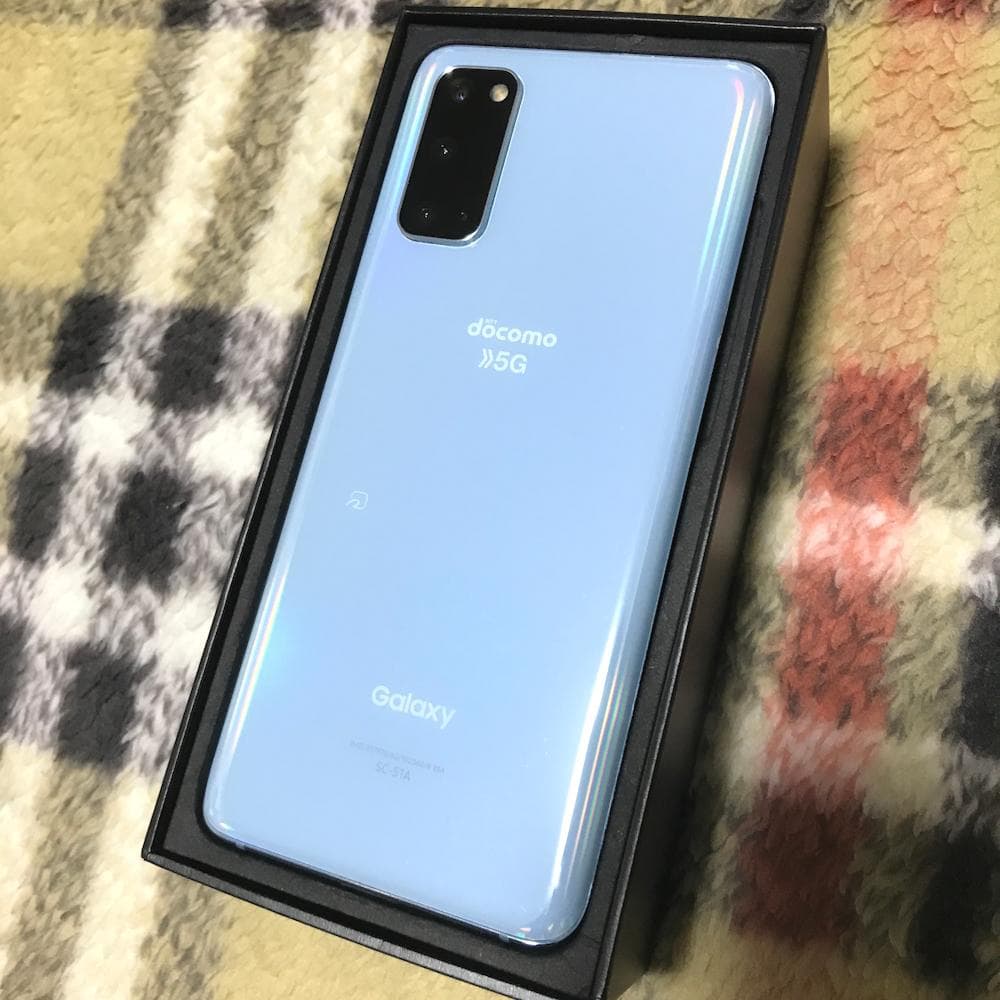 【美品】Galaxy S20 5G SIMフリー◆ケース付き◆判定○◆電池良好◆