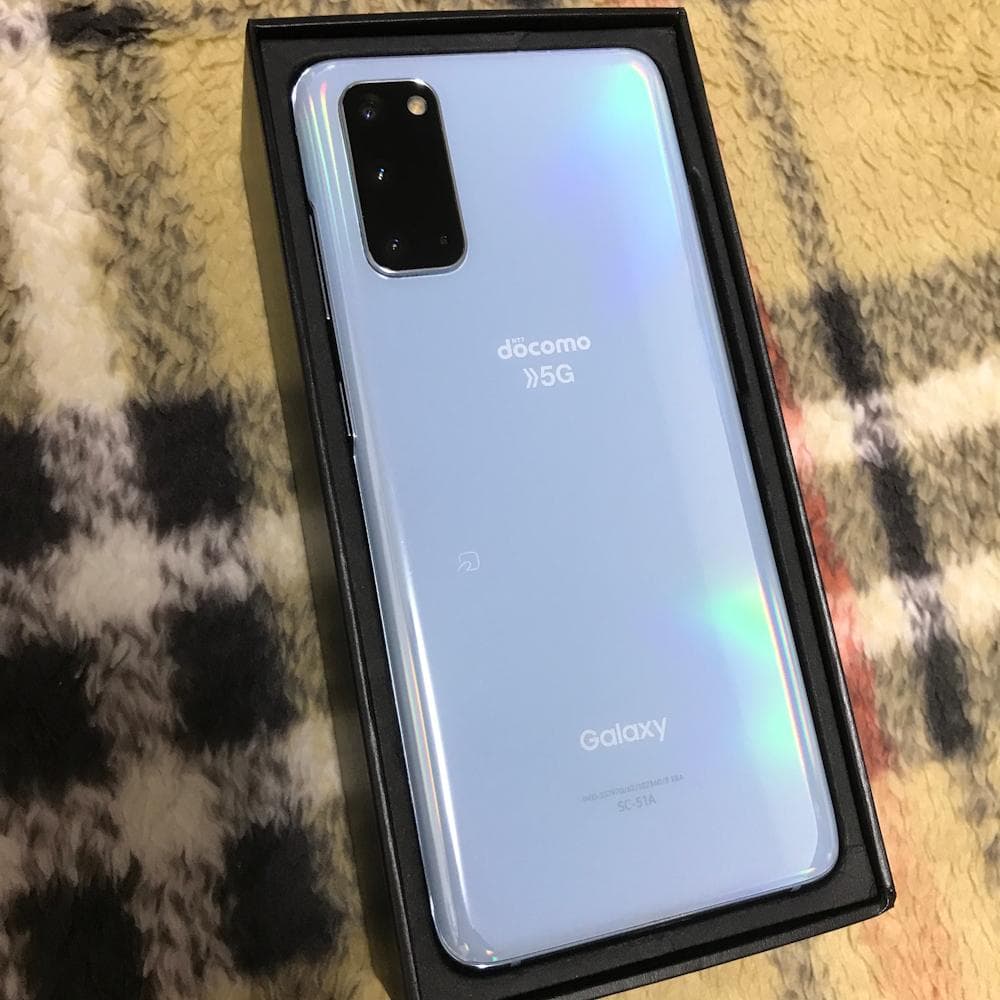 【美品】Galaxy S20 5G SIMフリー◆ケース付き◆判定○◆電池良好◆