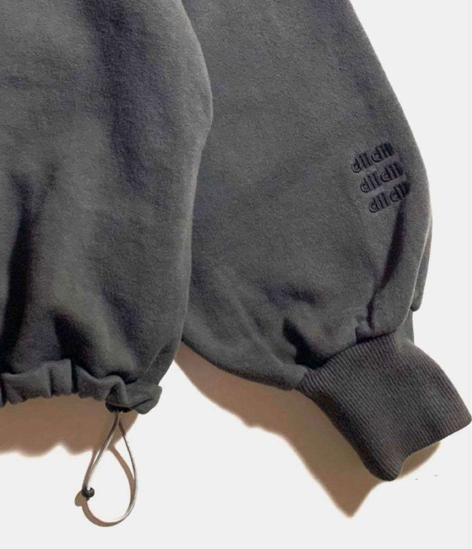 【新品】diidii - チンストラップ　スウェット　ピグメントダイ