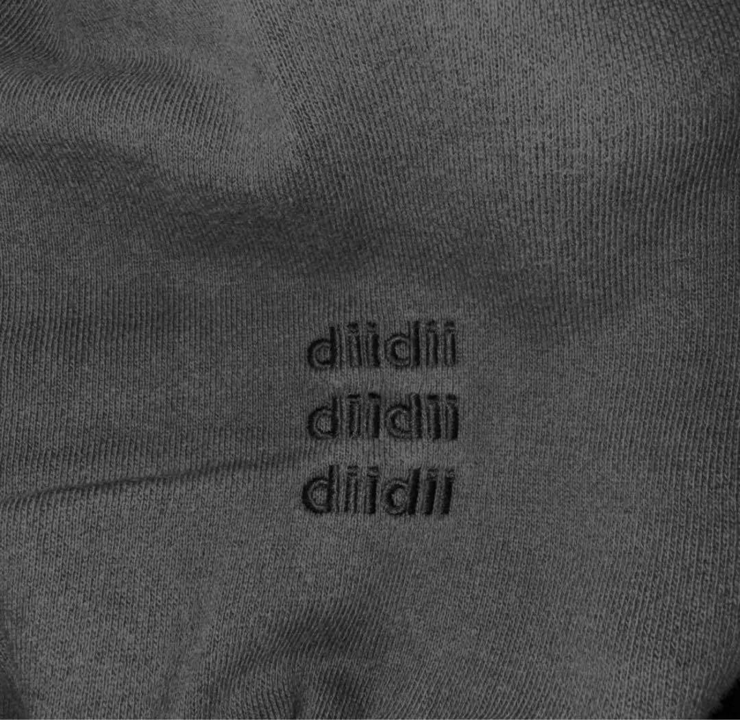 【新品】diidii - チンストラップ　スウェット　ピグメントダイ