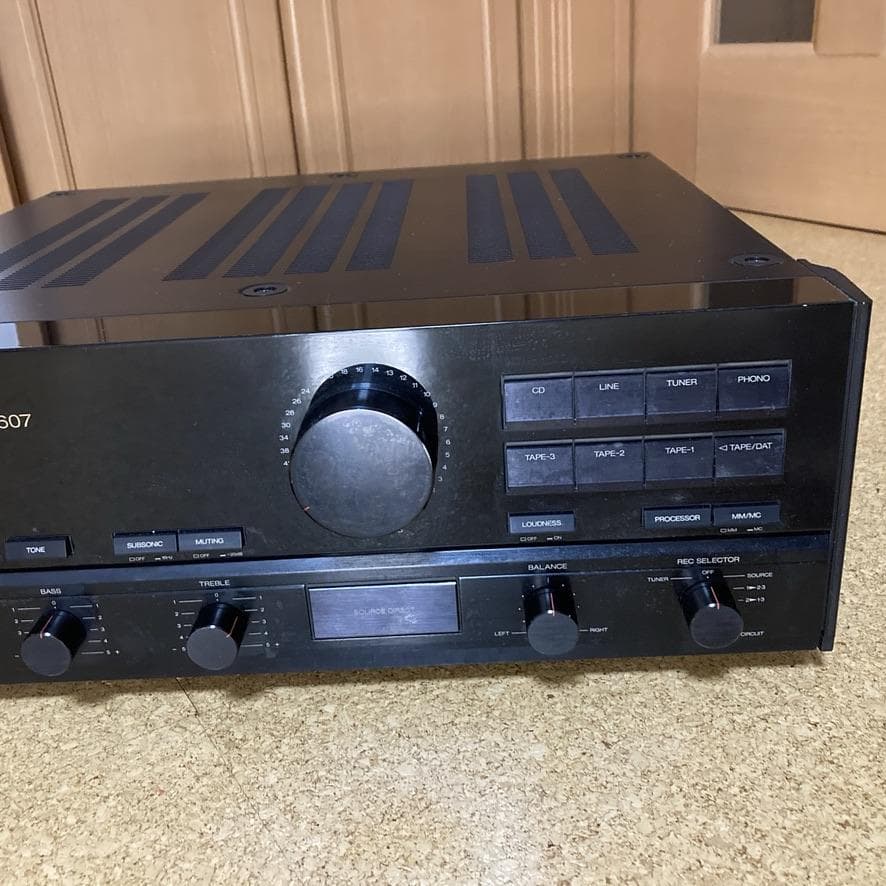 【音出し確認済み】SANSUI AU-α607 プリメインアンプ サンスイ