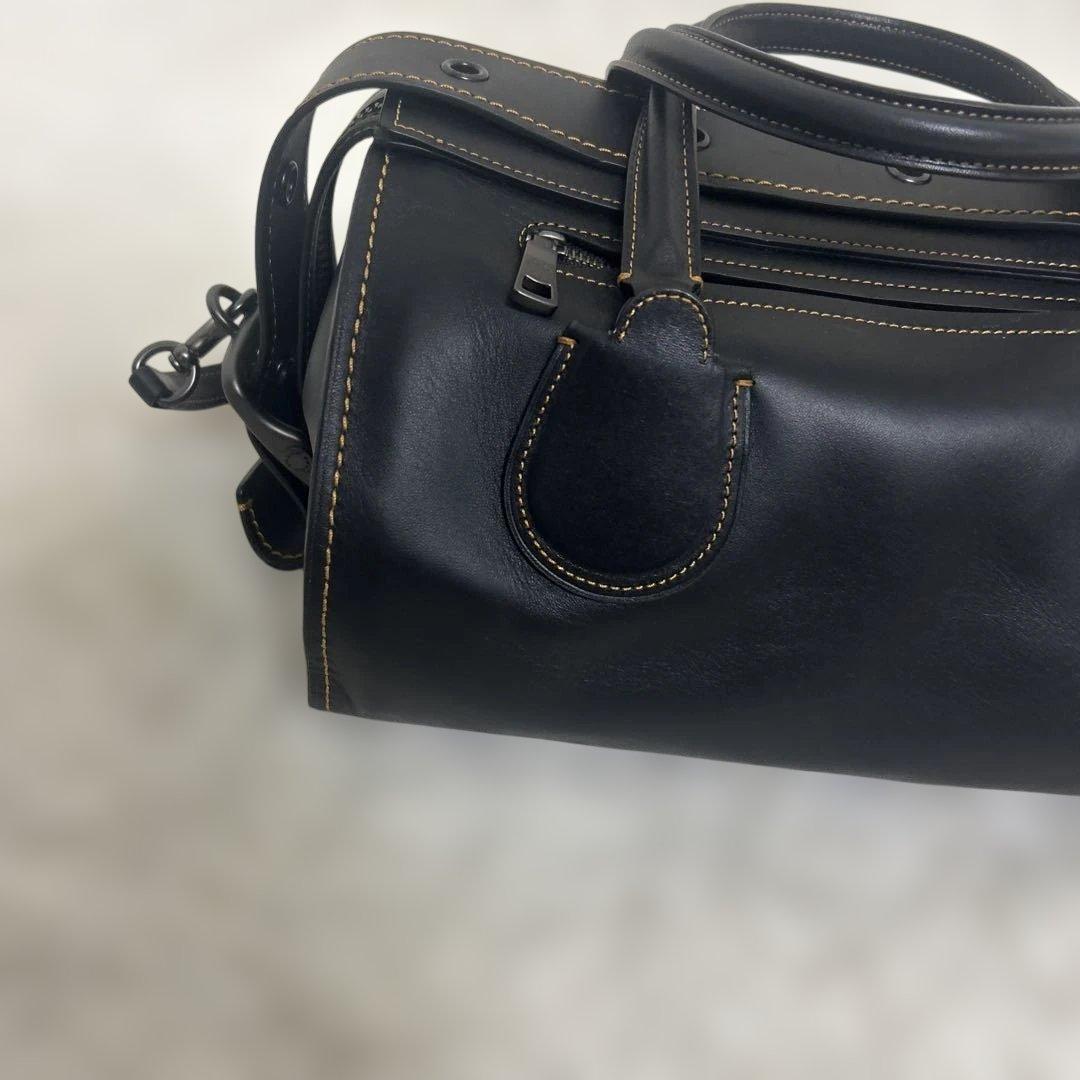 【未使用級】COACH 2way ショルダー ハンドバッグ クラブタン　ワッペン