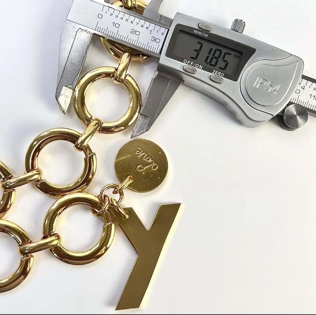 YSL イヴ・サンローラン LOVE ラブ ペンダント リングチェーンベルト