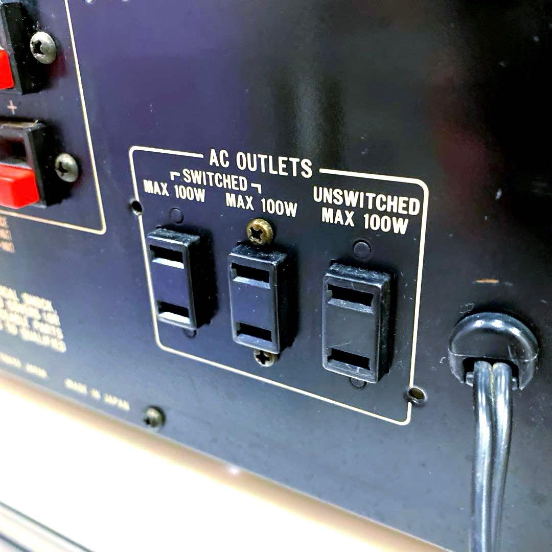 ②Victor プリメインアンプJA-S35 ビクター パワーメーターLED