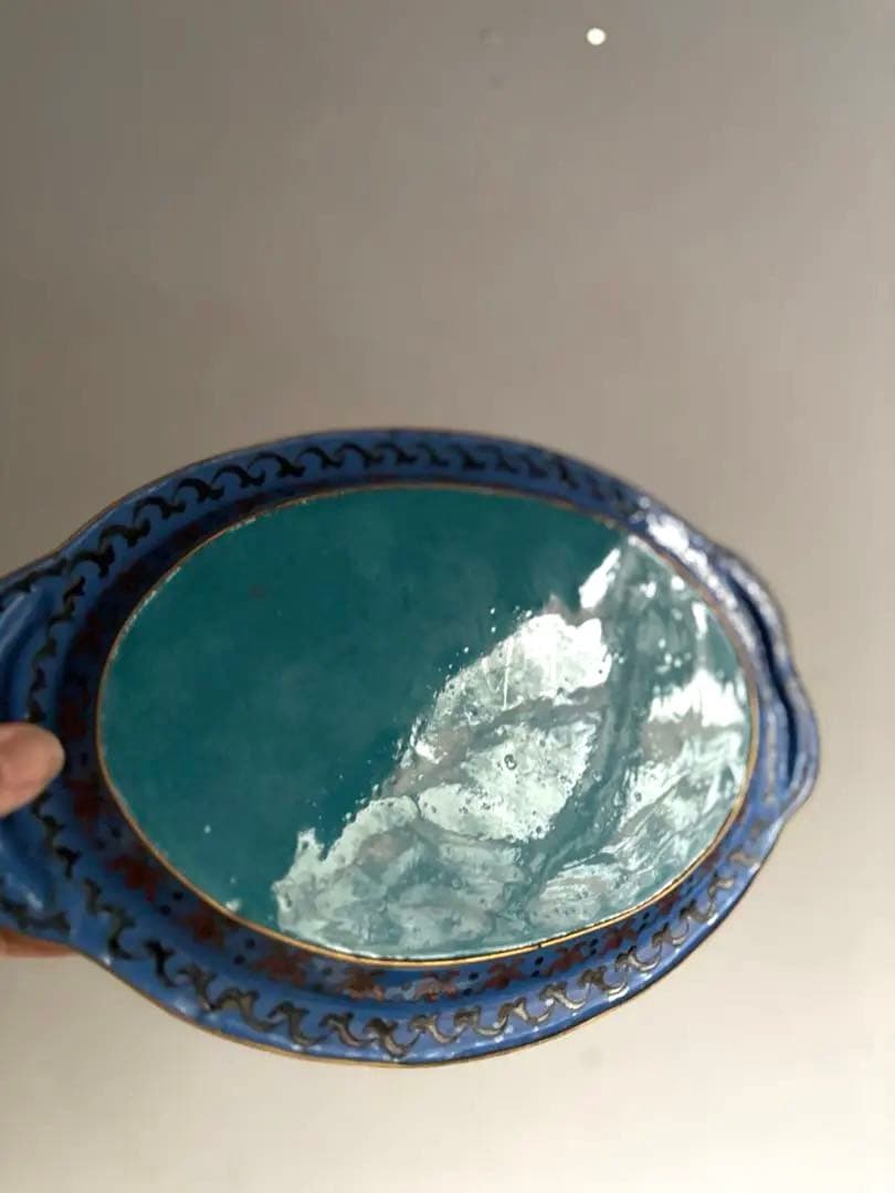 854 コレクション ヴィンテージ 七宝焼 ミニチュア 象のティーセット 景泰藍