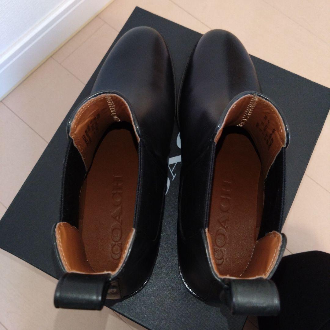 【未使用】コーチ　メンズチェルシーブーツ