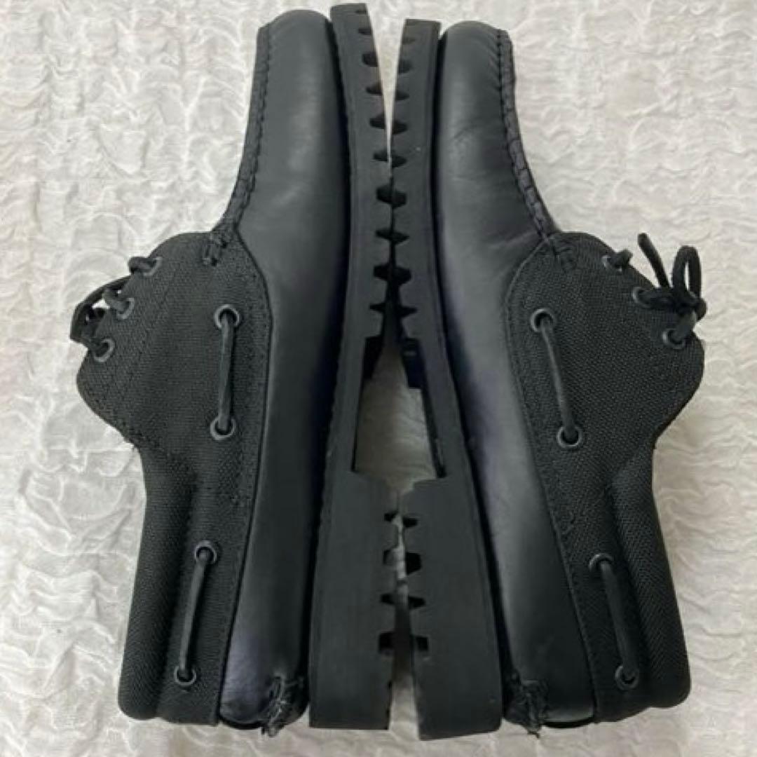 ティンバーランド スリーアイ ボートシューズ ブラック 26cm