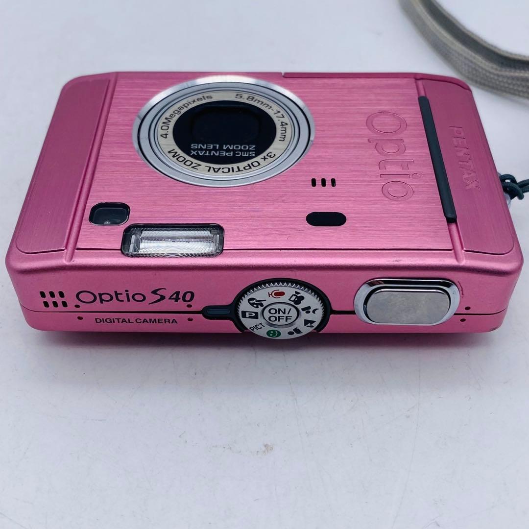 【美品動作確認済み】PENTAX Optio S40