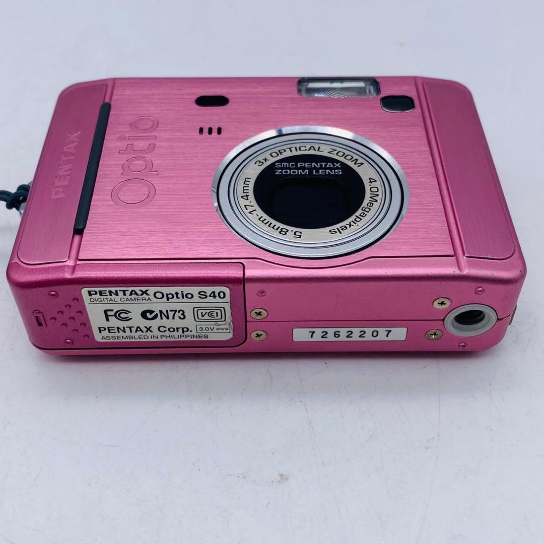 【美品動作確認済み】PENTAX Optio S40