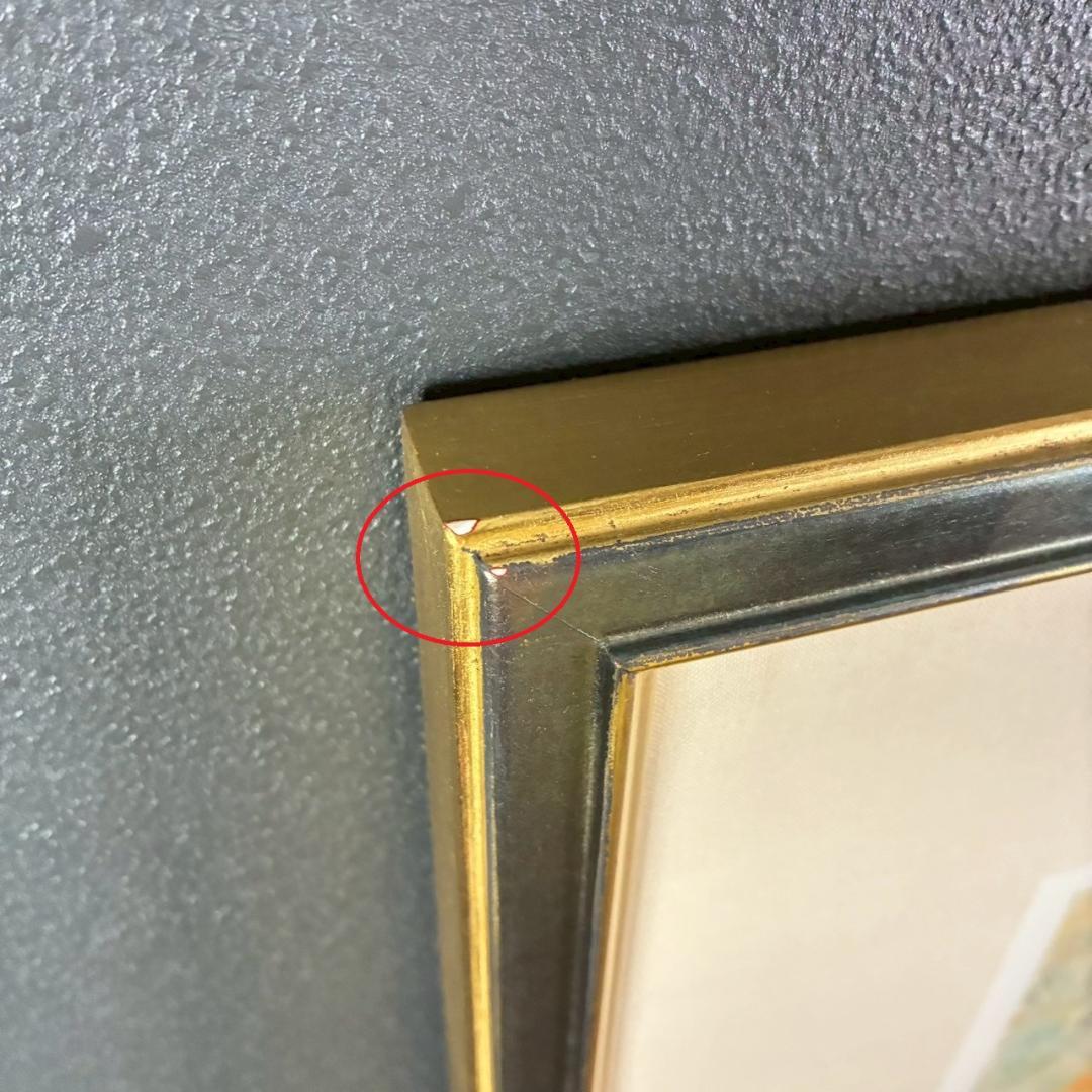 美品 高山辰雄「鳥と」リトグラフ 直筆サイン入 証明シール有 日本画家 文化勲章