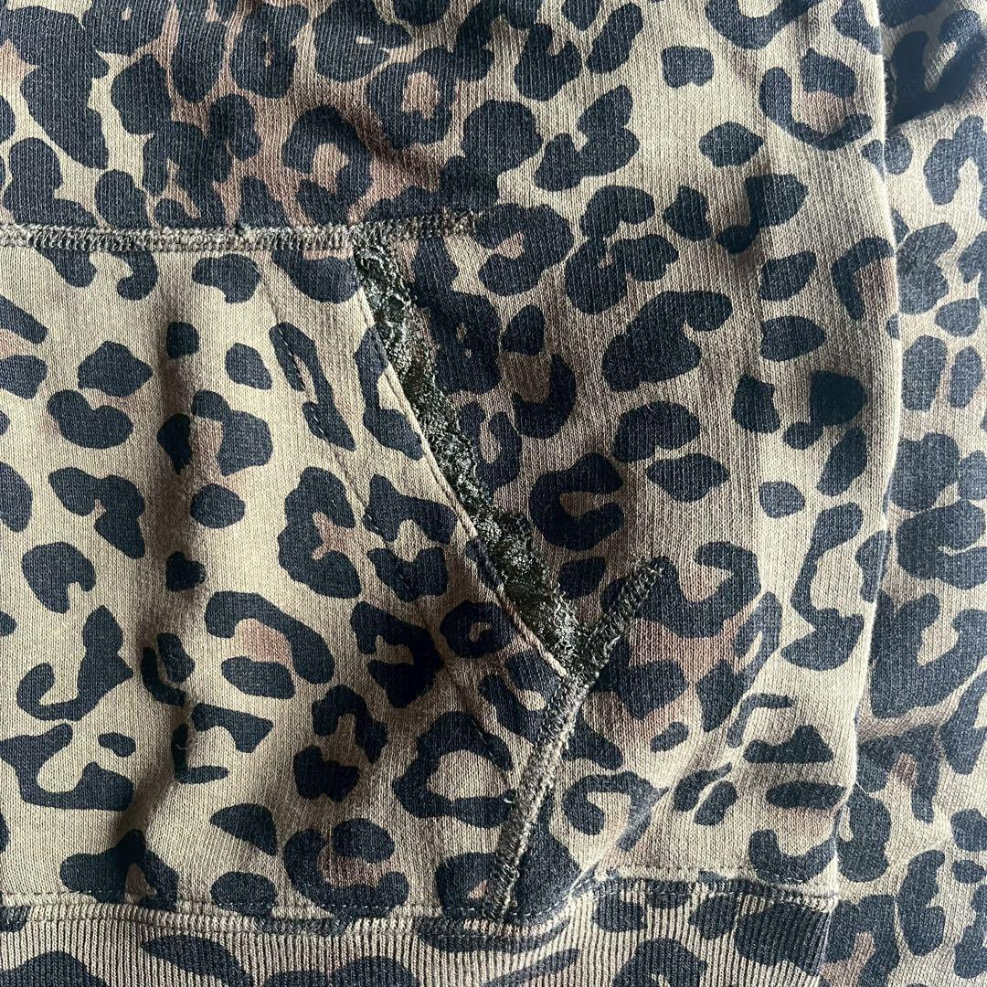 HYSTERIC GLAMOUR ヒョウ柄パーカー　レオパード