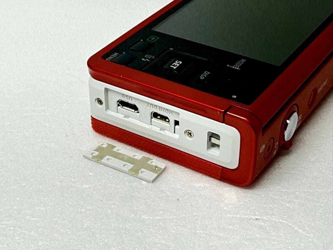 CASIO EX-ZR62 レッド 動作確認済 コンデジ 自撮り　wifi転送可