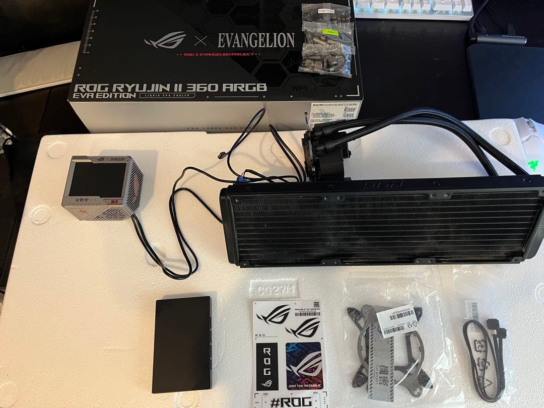 ROG RYUJIN2 360 EVANGELION エヴァCPUクーラー