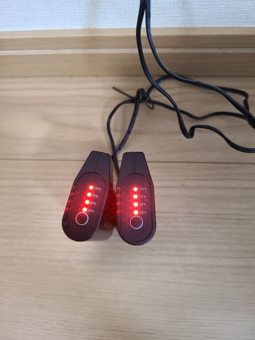 TAICHI E-HEATジャケット 黒/赤