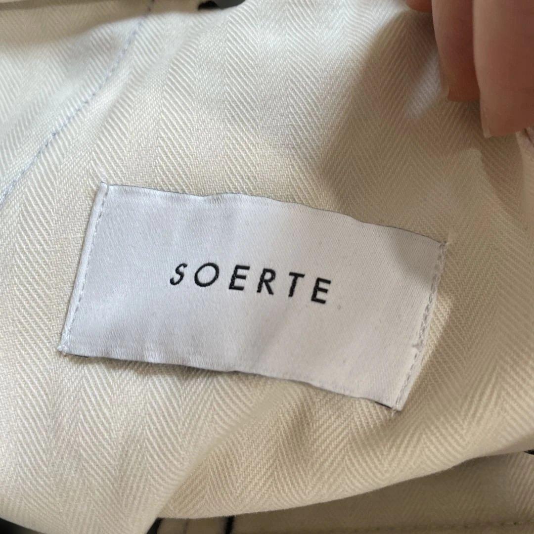 soerte セットアップ　ブラック ダブルテーラードジャケット　スラックス