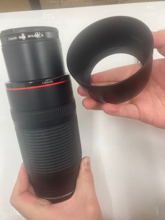 EOS1 本体、望遠レンズ2個セット（バッテリー部分なし）