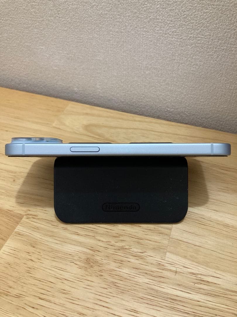 付属品あり 美品 iPhone15 本体 ブルー 新品バッテリー